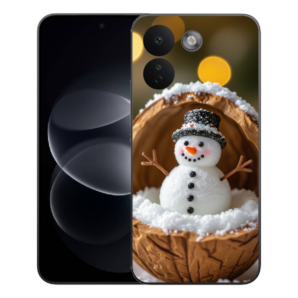 Gélový kryt mmCase na Xiaomi Redmi Note 17 Pro Max 5G - snehuliak 4