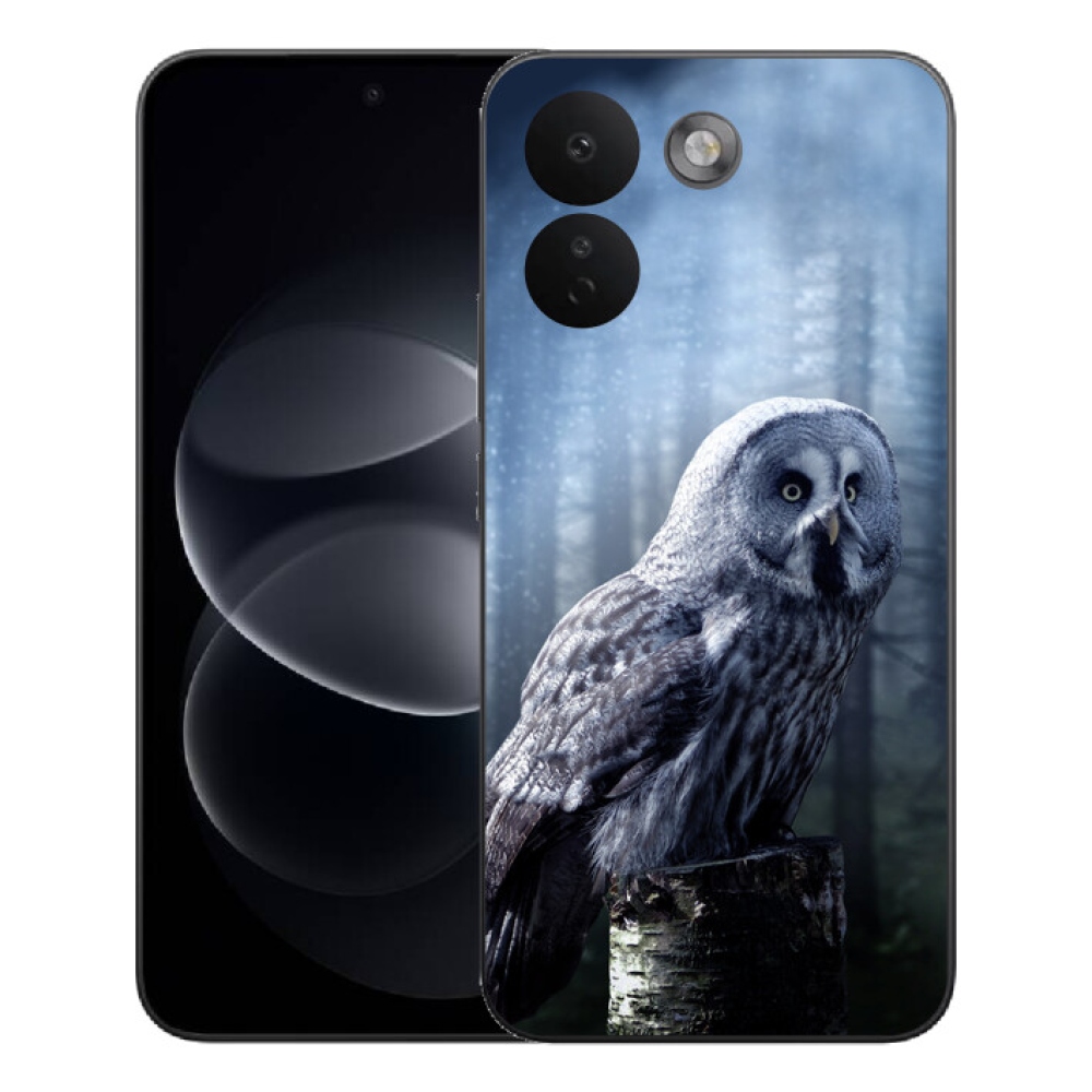 Gélový kryt mmCase na Xiaomi Redmi Note 17 Pro Max 5G - sova