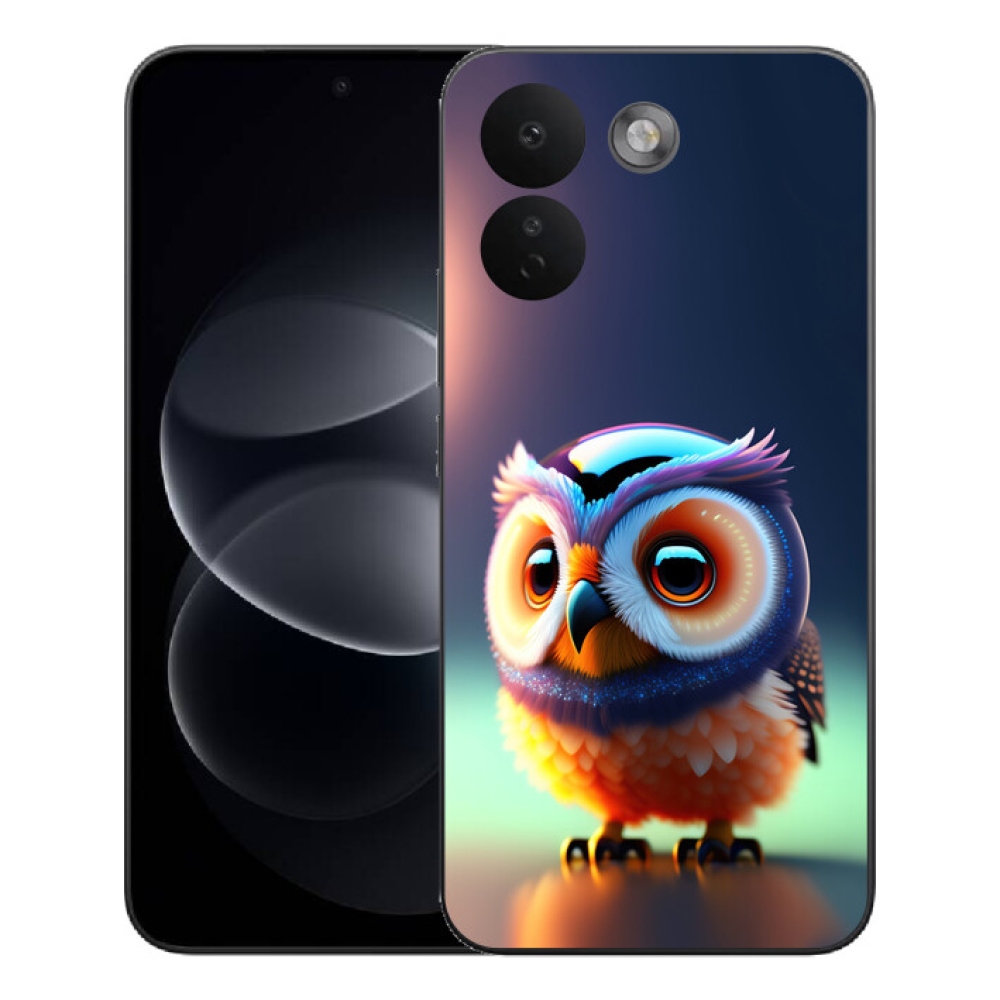Gélový kryt mmCase na Xiaomi Redmi Note 17 Pro Max 5G - sovička