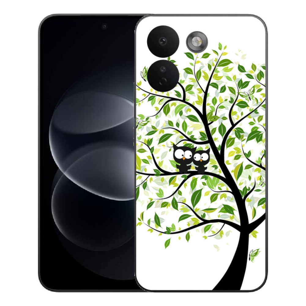 Gélový kryt mmCase na Xiaomi Redmi Note 17 Pro Max 5G - malej sovy na strome