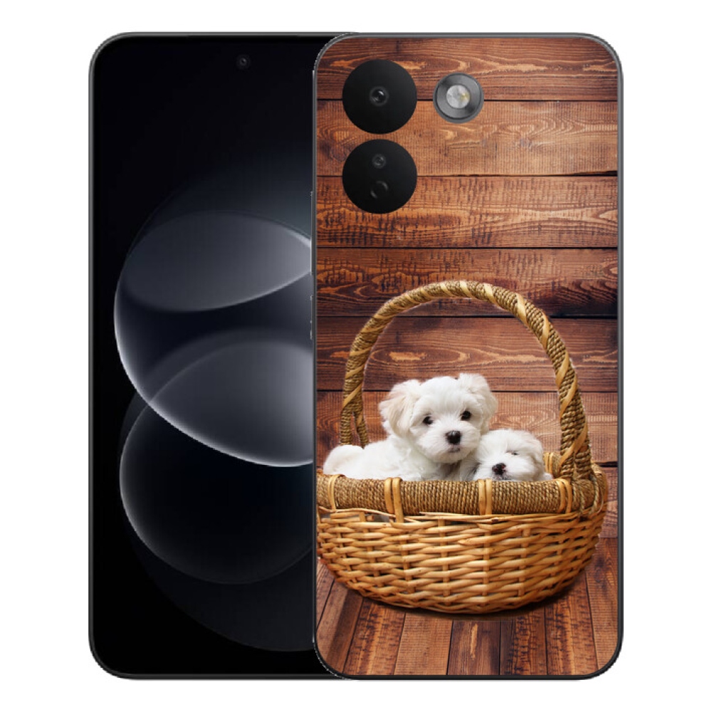 Gélový kryt mmCase na Xiaomi Redmi Note 17 Pro Max 5G - šteniatka