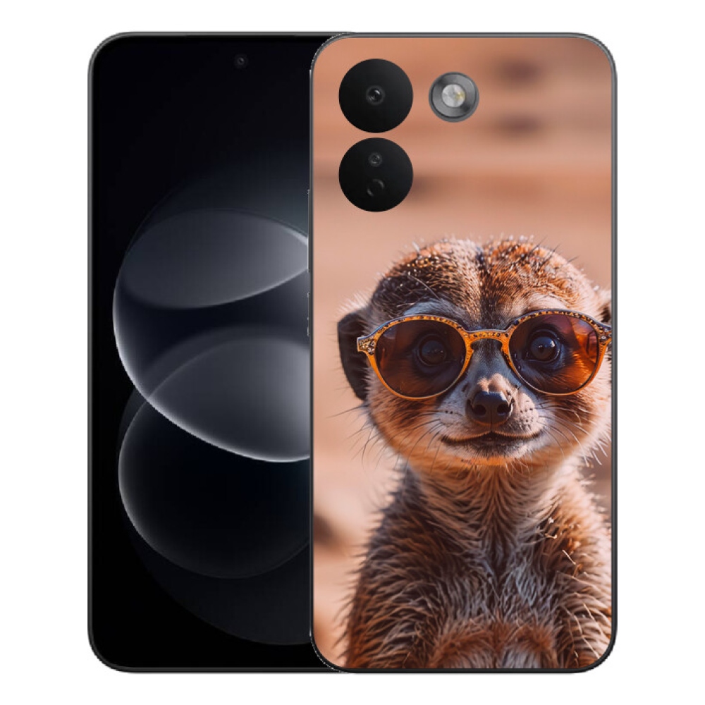 Gélový kryt mmCase na Xiaomi Redmi Note 17 Pro Max 5G - štýlová surikata