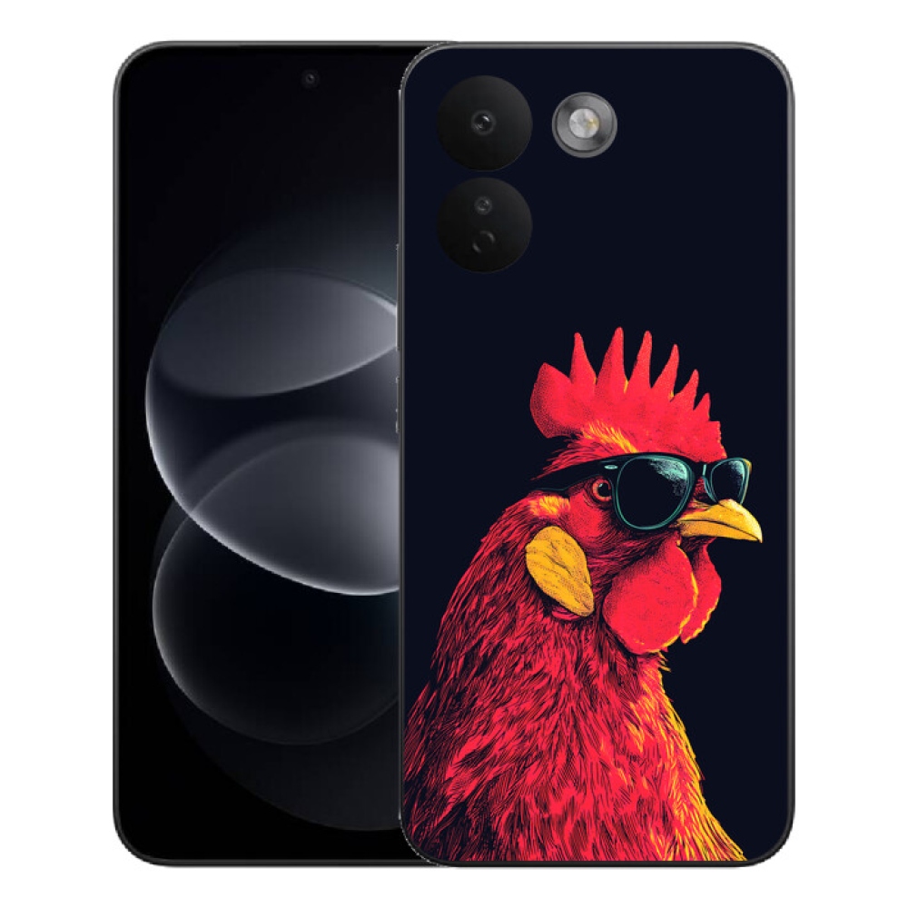Gélový kryt mmCase na Xiaomi Redmi Note 17 Pro Max 5G - štýlový kohút
