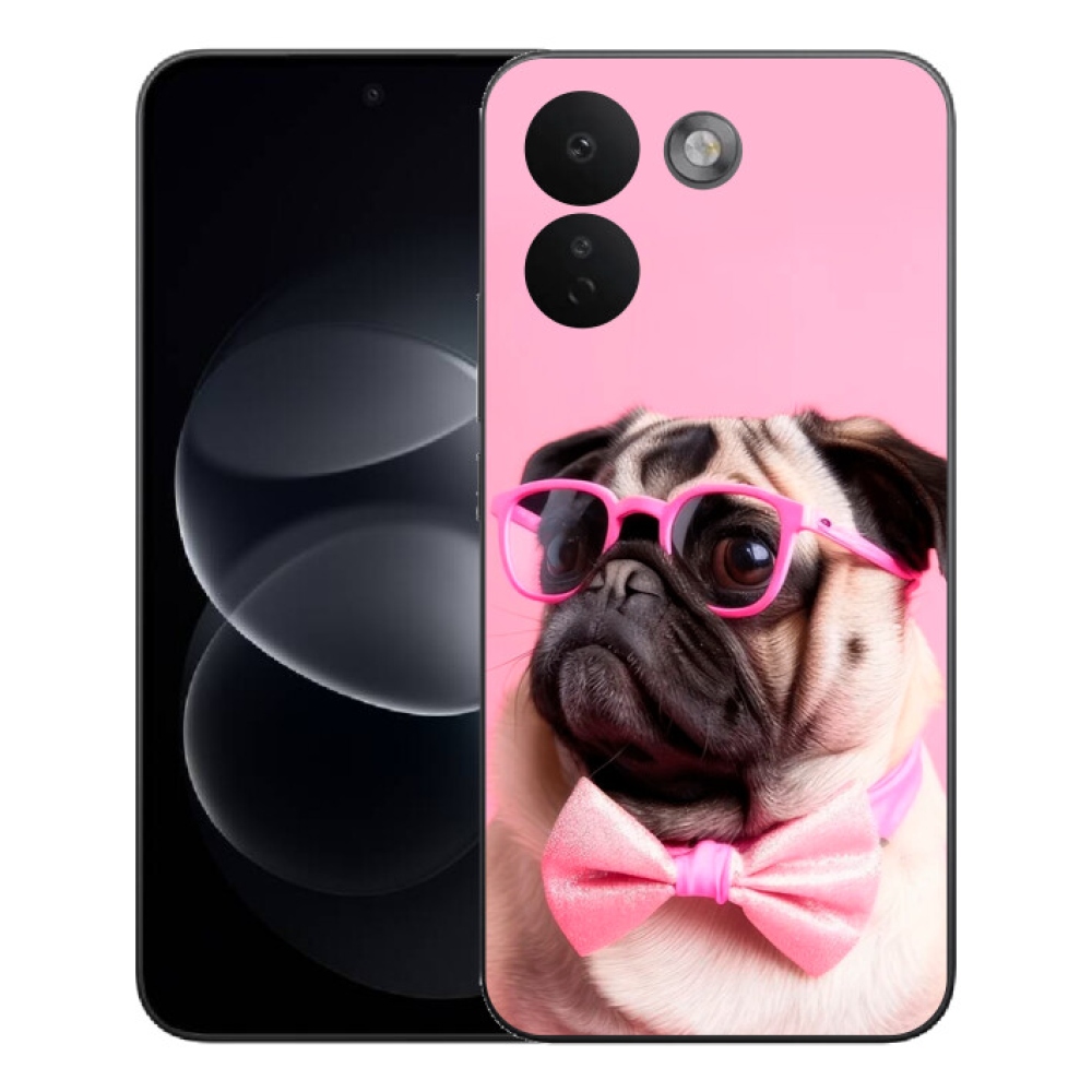 Gélový kryt mmCase na Xiaomi Redmi Note 17 Pro Max 5G - štýlový mops