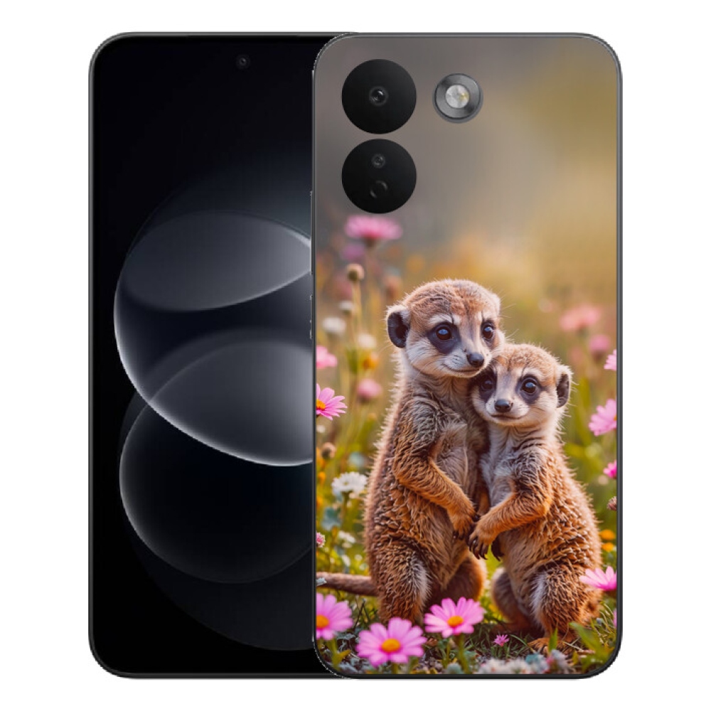 Gélový kryt mmCase na Xiaomi Redmi Note 17 Pro Max 5G - surikatí duo