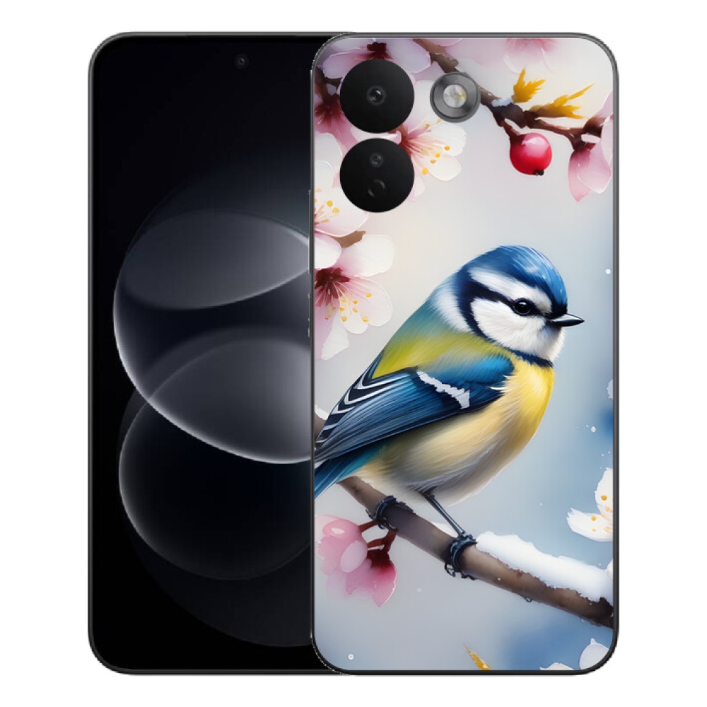 Gélový kryt mmCase na Xiaomi Redmi Note 17 Pro Max 5G - sýkorka