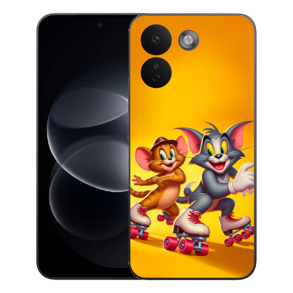 Gélový kryt mmCase na Xiaomi Redmi Note 17 Pro Max 5G - tom a jerry
