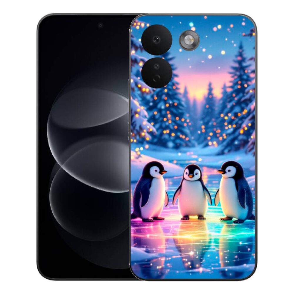Gélový kryt mmCase na Xiaomi Redmi Note 17 Pro Max 5G - tučniaky