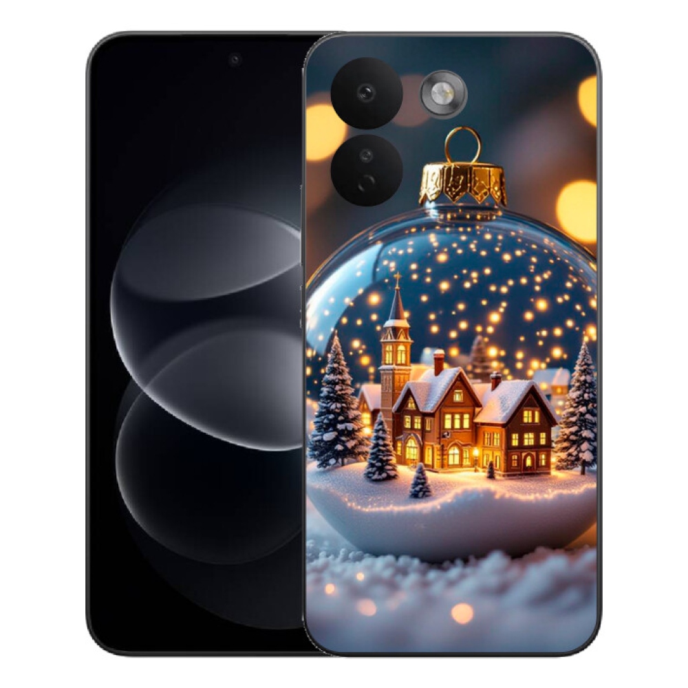 Gélový kryt mmCase na Xiaomi Redmi Note 17 Pro Max 5G - vianočné gule 4