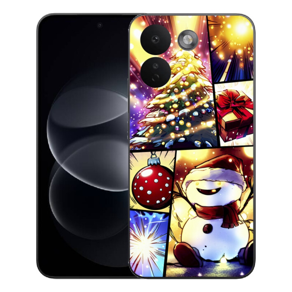 Gélový kryt mmCase na Xiaomi Redmi Note 17 Pro Max 5G - vianočné motívy 1