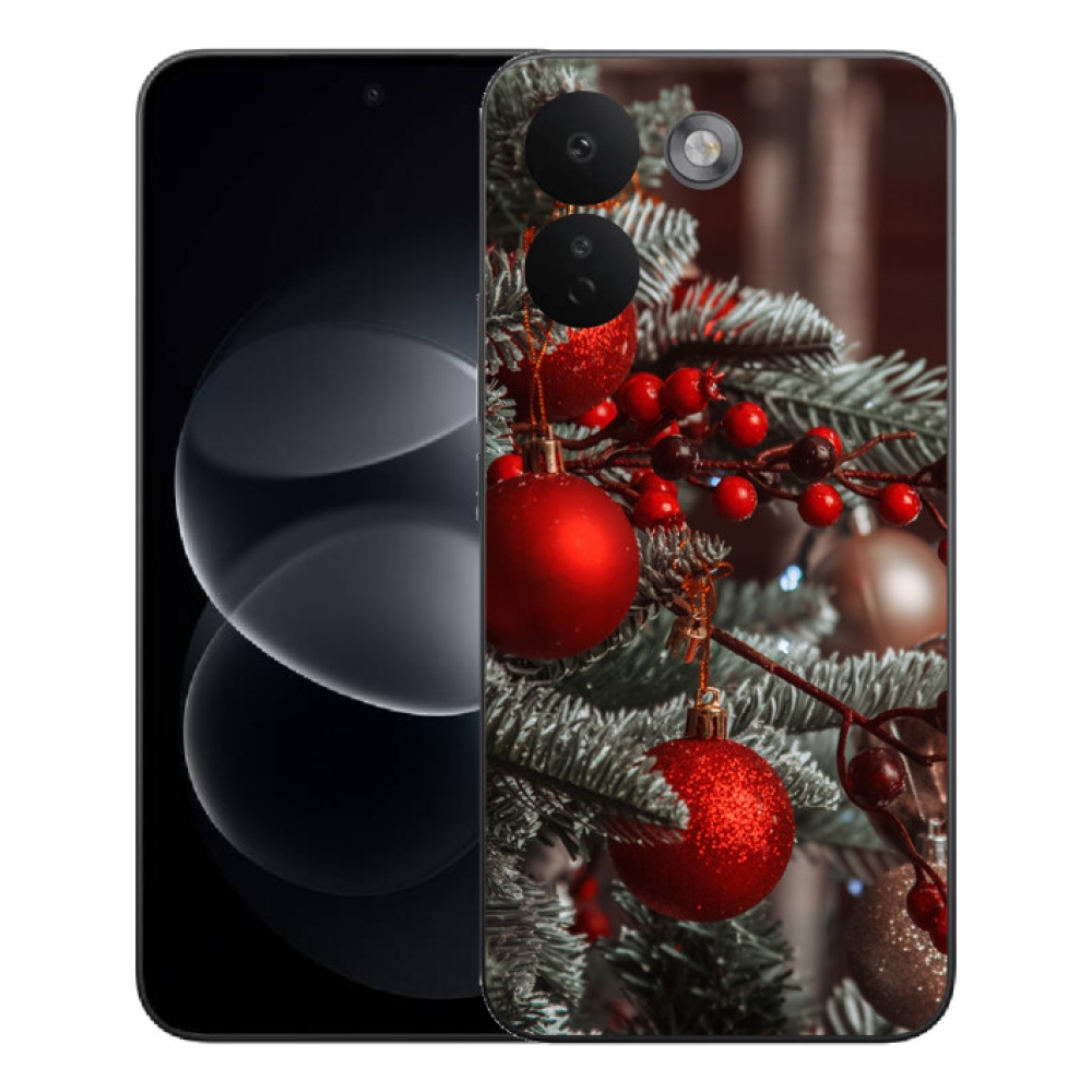 Gélový kryt mmCase na Xiaomi Redmi Note 17 Pro Max 5G - vianočné ozdoby 2