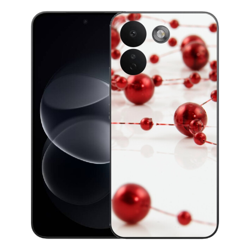 Gélový kryt mmCase na Xiaomi Redmi Note 17 Pro Max 5G - vianočná reťaz