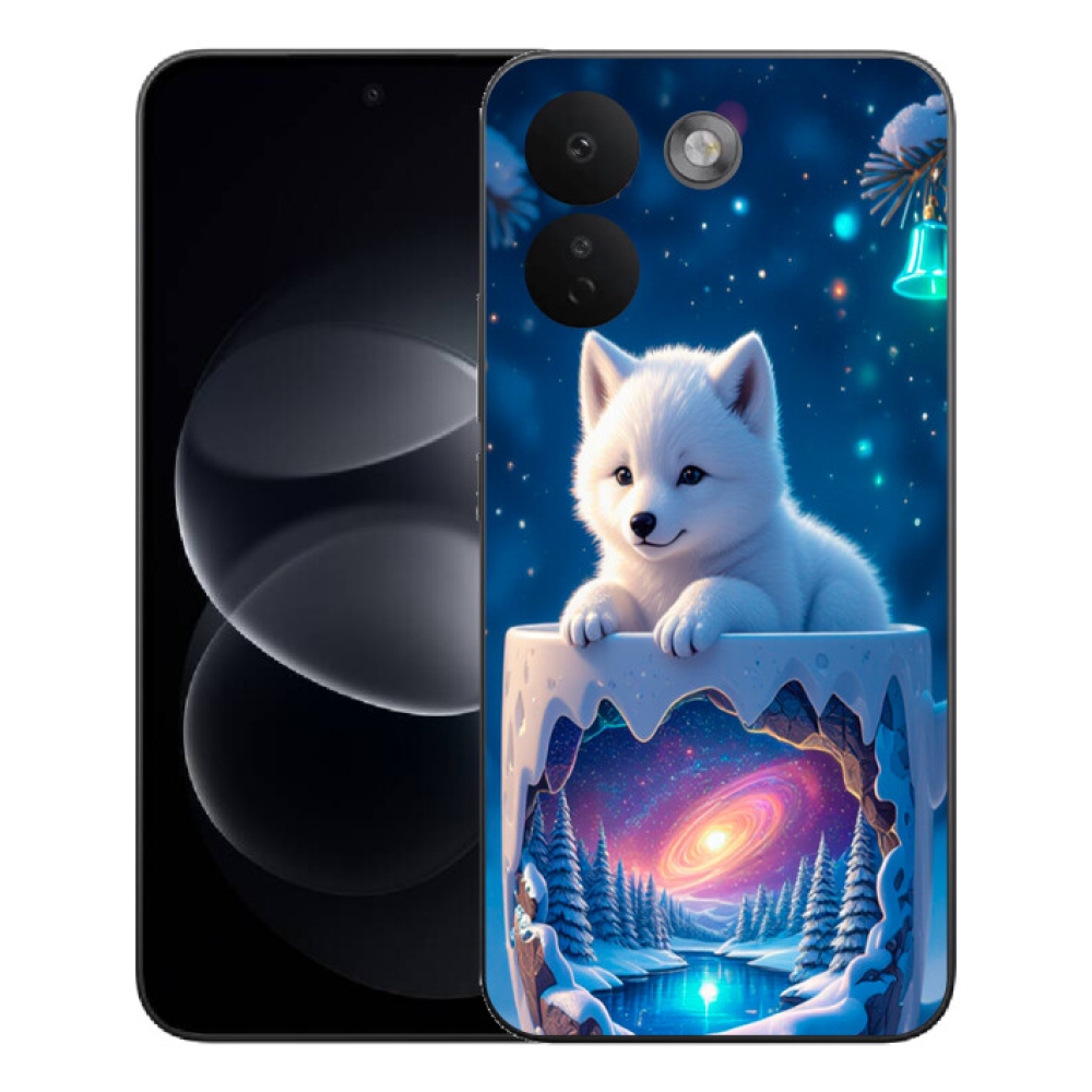 Gélový kryt mmCase na Xiaomi Redmi Note 17 Pro Max 5G - vianočné šteňa