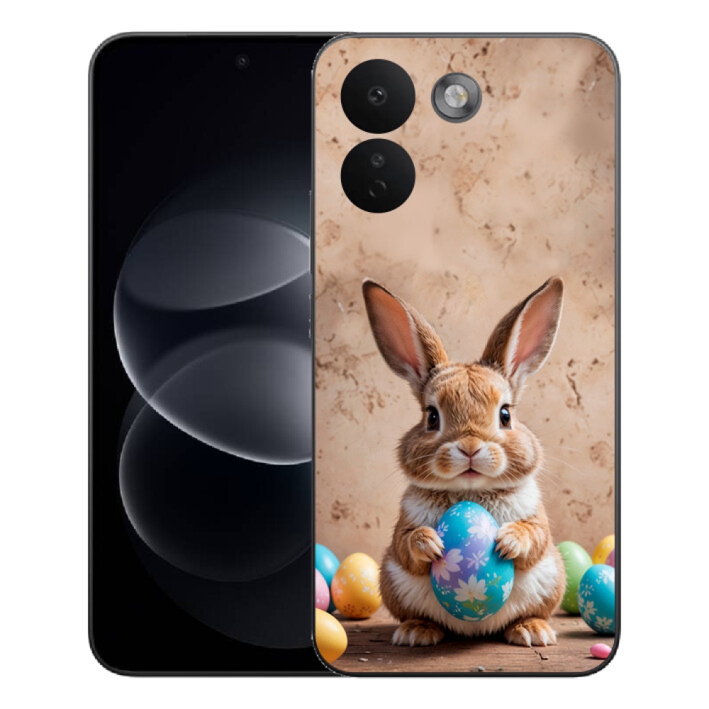 Gélový kryt mmCase na Xiaomi Redmi Note 17 Pro Max 5G - veľkonočný zajačik