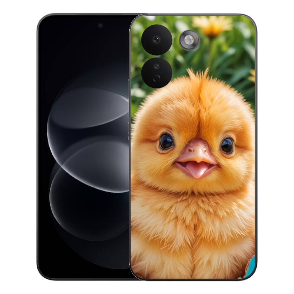 Gélový kryt mmCase na Xiaomi Redmi Note 17 Pro Max 5G - veselé kuriatko