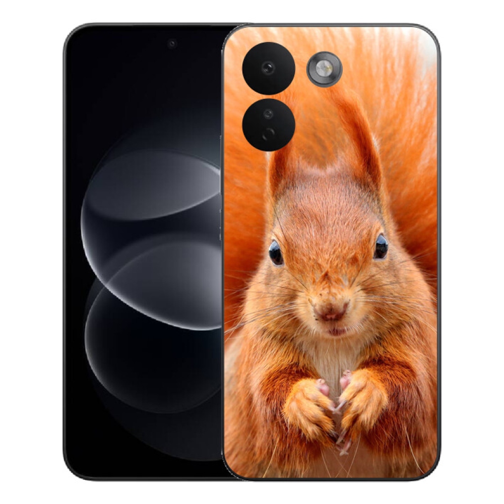 Gélový kryt mmCase na Xiaomi Redmi Note 17 Pro Max 5G - veverička