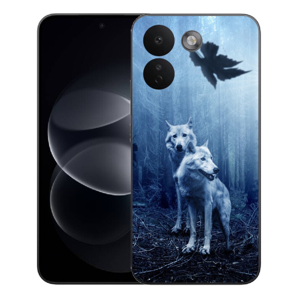 Gélový kryt mmCase na Xiaomi Redmi Note 17 Pro Max 5G - vlci v lese