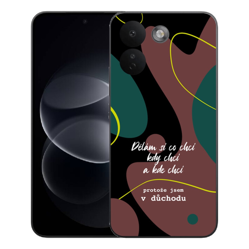 Gélový kryt mmCase na Xiaomi Redmi Note 17 Pro Max 5G - vtipný text 10 čierne pozadie