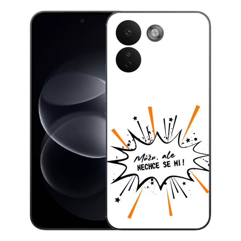 Gélový kryt mmCase na Xiaomi Redmi Note 17 Pro Max 5G - vtipný text 11 biele pozadie