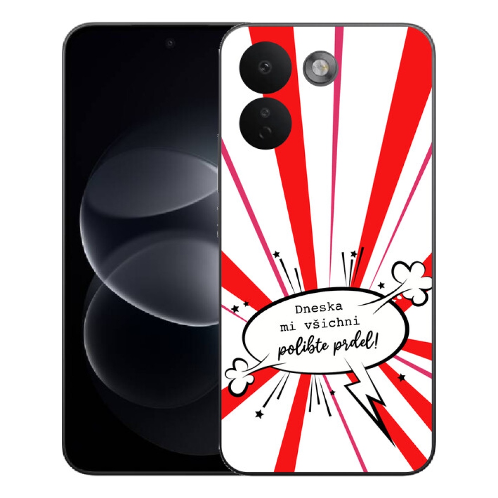 Gélový kryt mmCase na Xiaomi Redmi Note 17 Pro Max 5G - vtipný text 15 biele pozadie