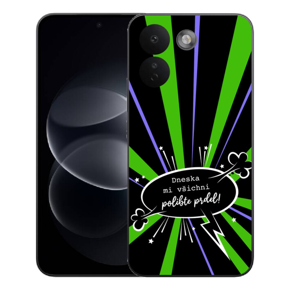 Gélový kryt mmCase na Xiaomi Redmi Note 17 Pro Max 5G - vtipný text 15 čierne pozadie