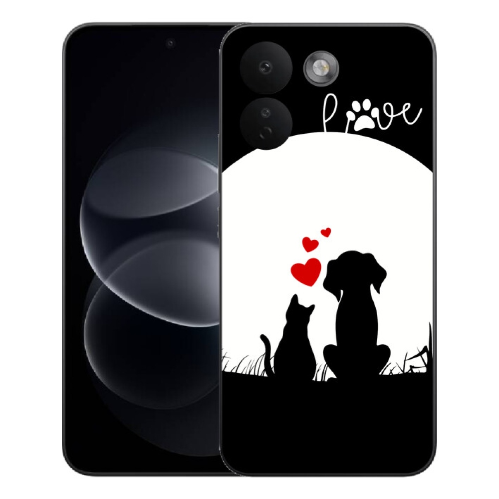 Gélový kryt mmCase na Xiaomi Redmi Note 17 Pro Max 5G - zvieracia láska