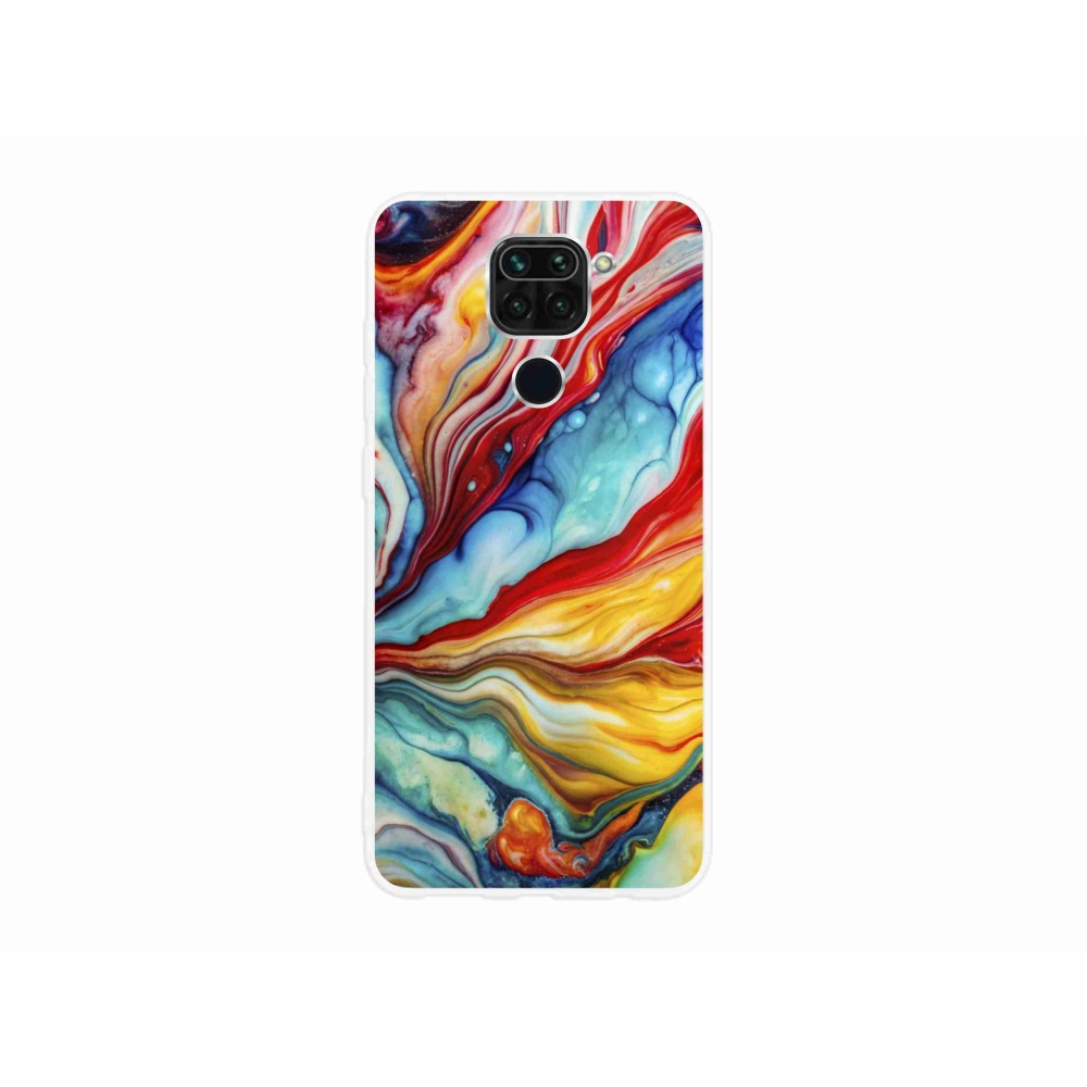 Gélový kryt mmCase na Xiaomi Redmi Note 9 - abstraktný motív 58