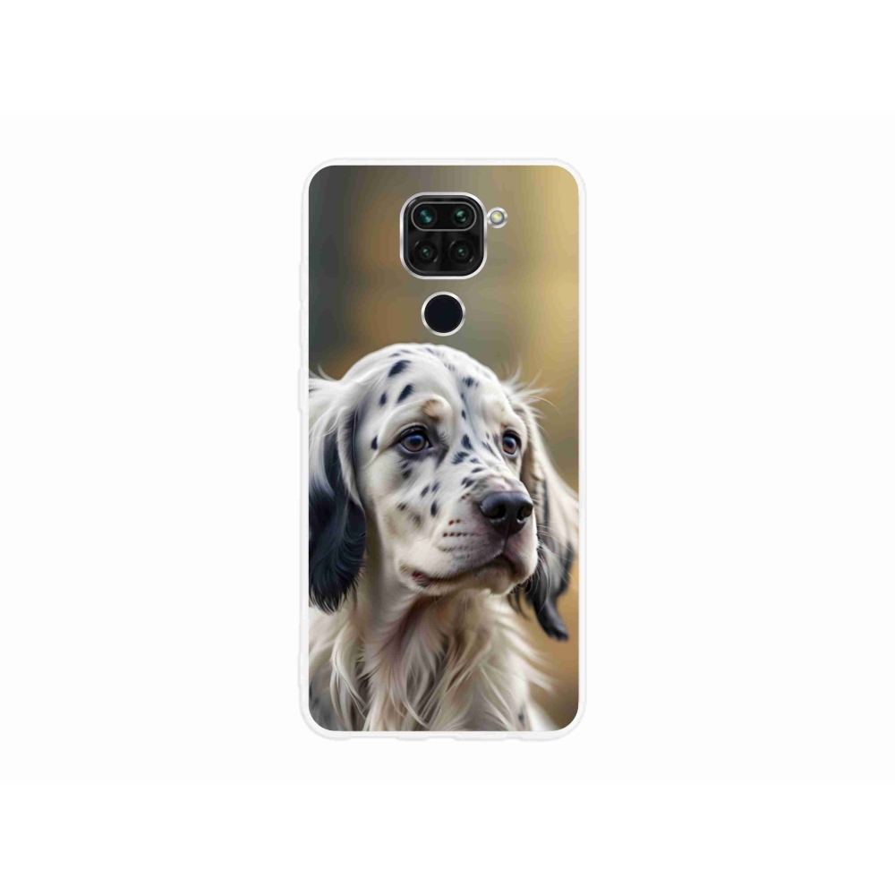 Gélový kryt mmCase na Xiaomi Redmi Note 9 - anglický seter