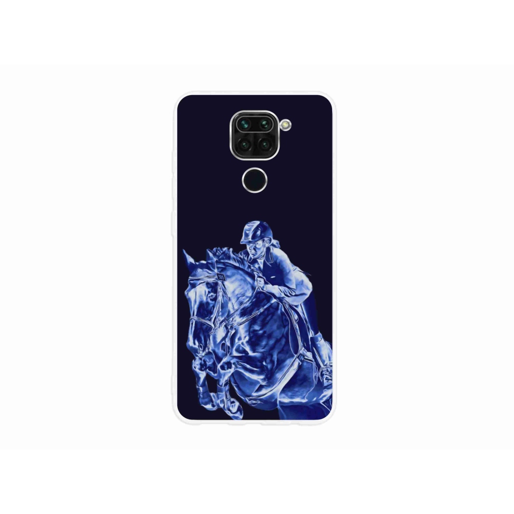 Gélový kryt mmCase na Xiaomi Redmi Note 9 - dostihový kôň
