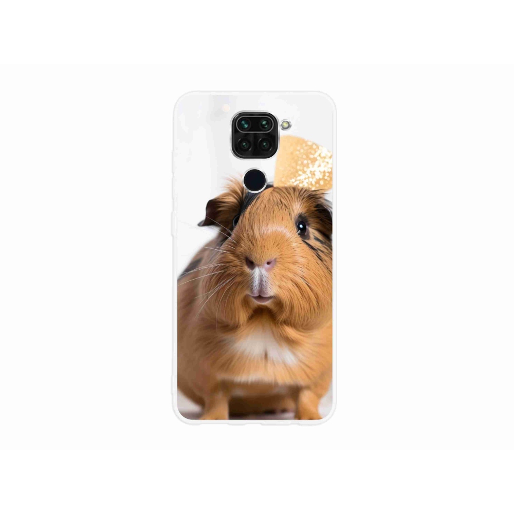 Gélový kryt mmCase na Xiaomi Redmi Note 9 - hnedé morča