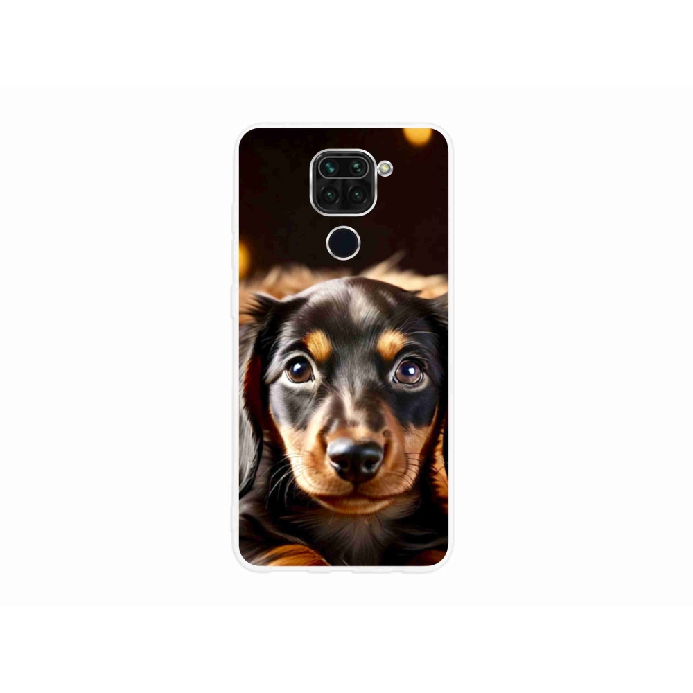 Gélový kryt mmCase na Xiaomi Redmi Note 9 - jazvečík