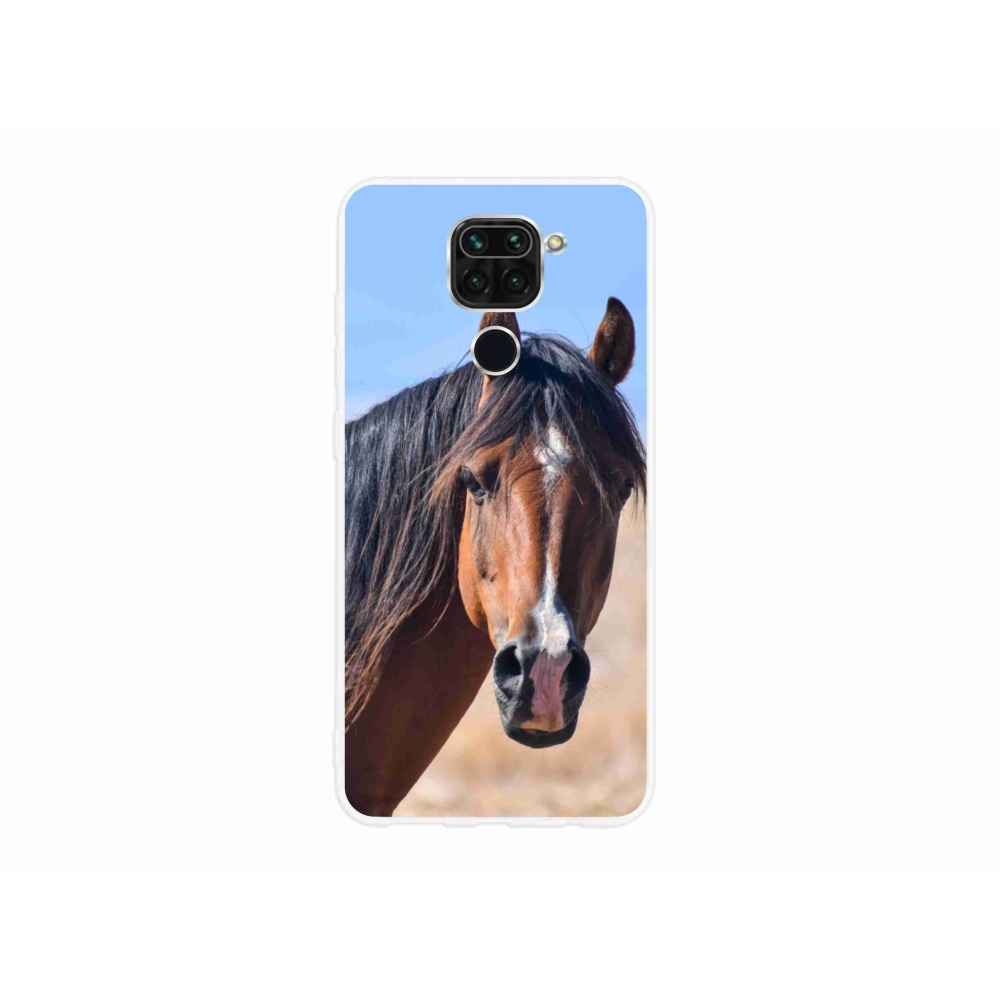 Gélový kryt mmCase na Xiaomi Redmi Note 9 - pokojný kôň