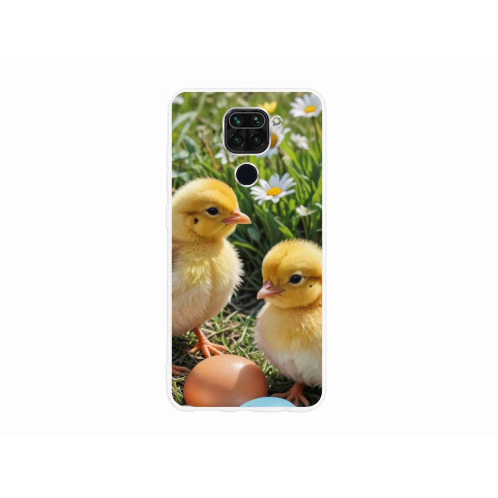 Gélový kryt mmCase na Xiaomi Redmi Note 9 - kuriatka