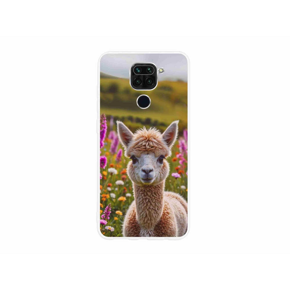 Gélový kryt mmCase na Xiaomi Redmi Note 9 - lama na lúke