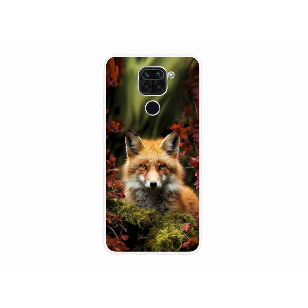 Gélový kryt mmCase na Xiaomi Redmi Note 9 - líška v lese