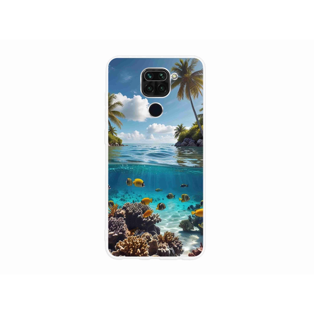 Gélový kryt mmCase na Xiaomi Redmi Note 9 - morský svet 4