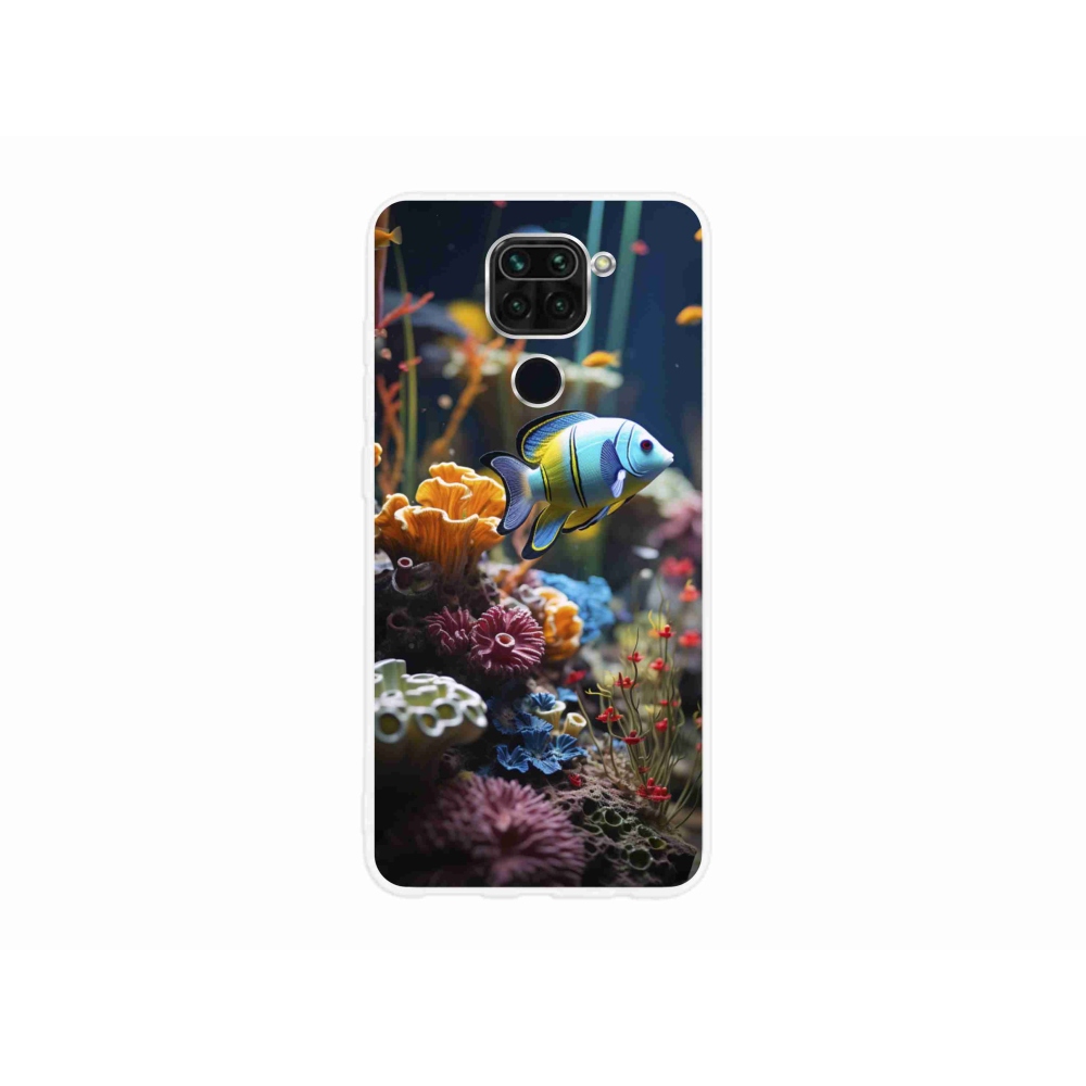 Gélový kryt mmCase na Xiaomi Redmi Note 9 - morský svet 5