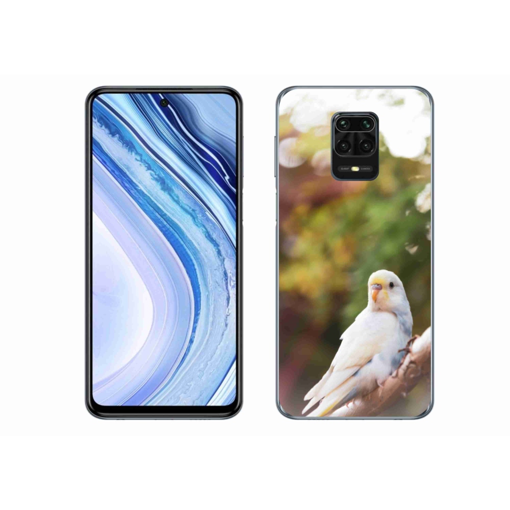 Gélový kryt mmCase na Xiaomi Redmi Note 9 Pro - andulka biela