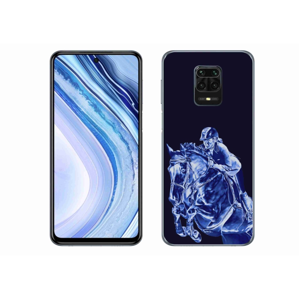 Gélový kryt mmCase na Xiaomi Redmi Note 9 Pro - dostihový kôň
