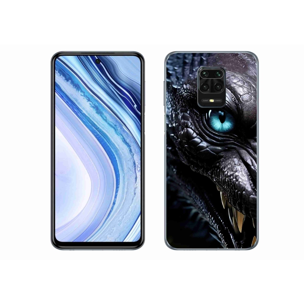Gélový kryt mmCase na Xiaomi Redmi Note 9 Pro - dračí pohľad