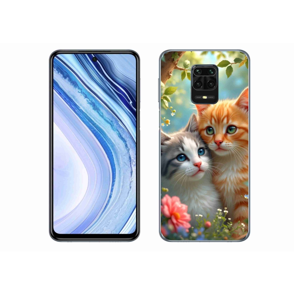 Gélový kryt mmCase na Xiaomi Redmi Note 9 Pro - mačacia láska 2