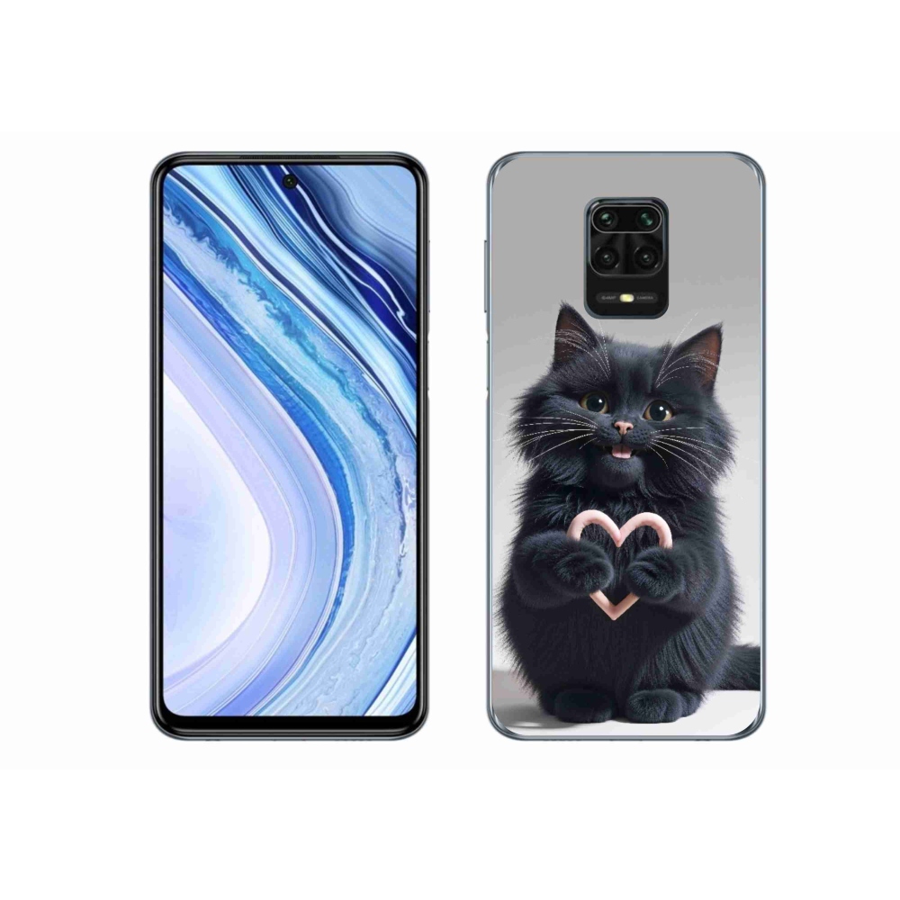 Gélový kryt mmCase na Xiaomi Redmi Note 9 Pro - mačacia láska 3