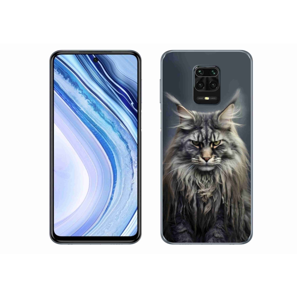Gélový kryt mmCase na Xiaomi Redmi Note 9 Pro - mačacie pohľad 4