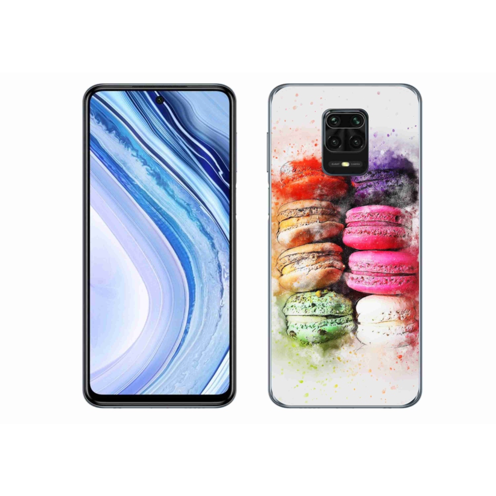 Gélový kryt mmCase na Xiaomi Redmi Note 9 Pro - makrónky