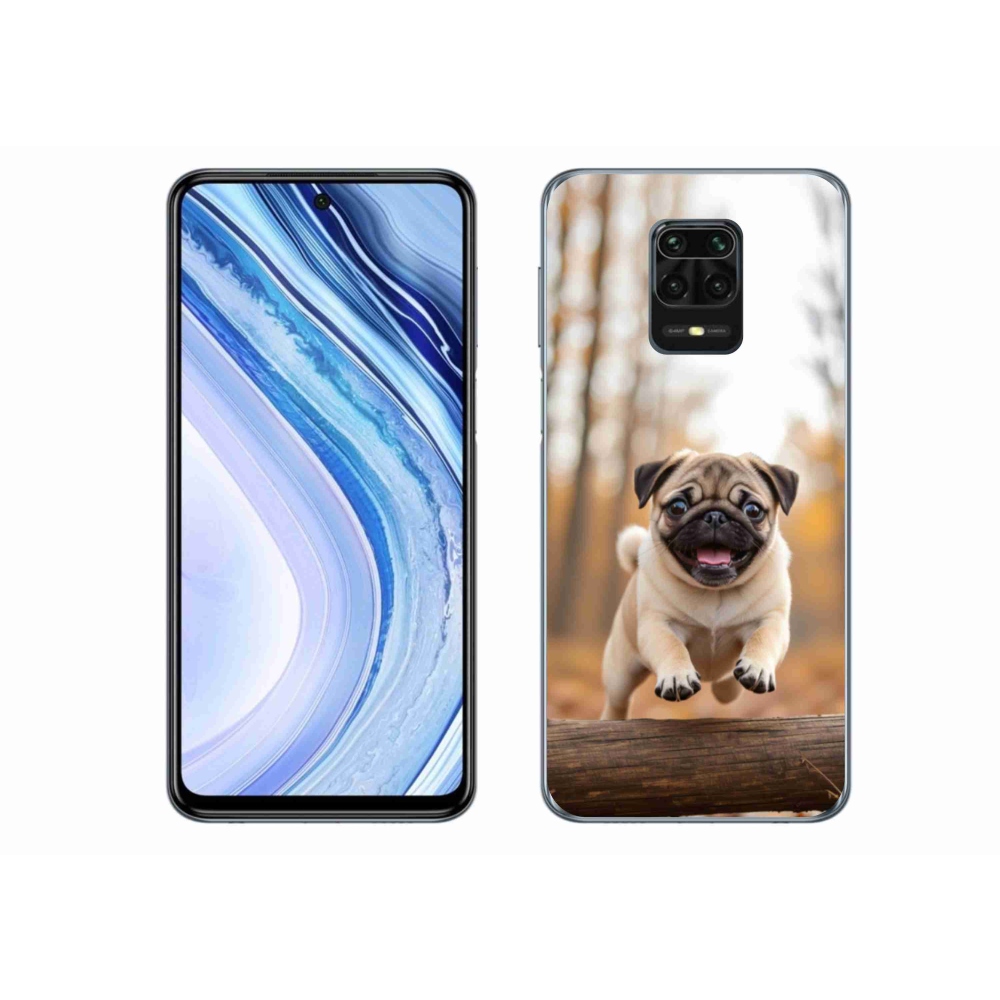 Gélový kryt mmCase na Xiaomi Redmi Note 9 Pro - mops 2