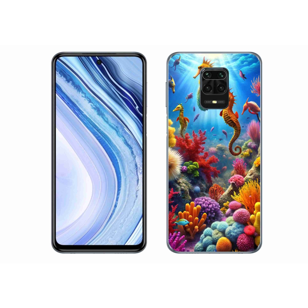 Gélový kryt mmCase na Xiaomi Redmi Note 9 Pro - morský svet 3