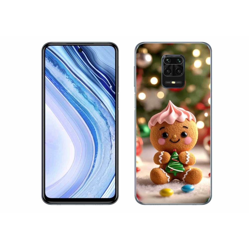 Gélový kryt mmCase na Xiaomi Redmi Note 9 Pro - perníček