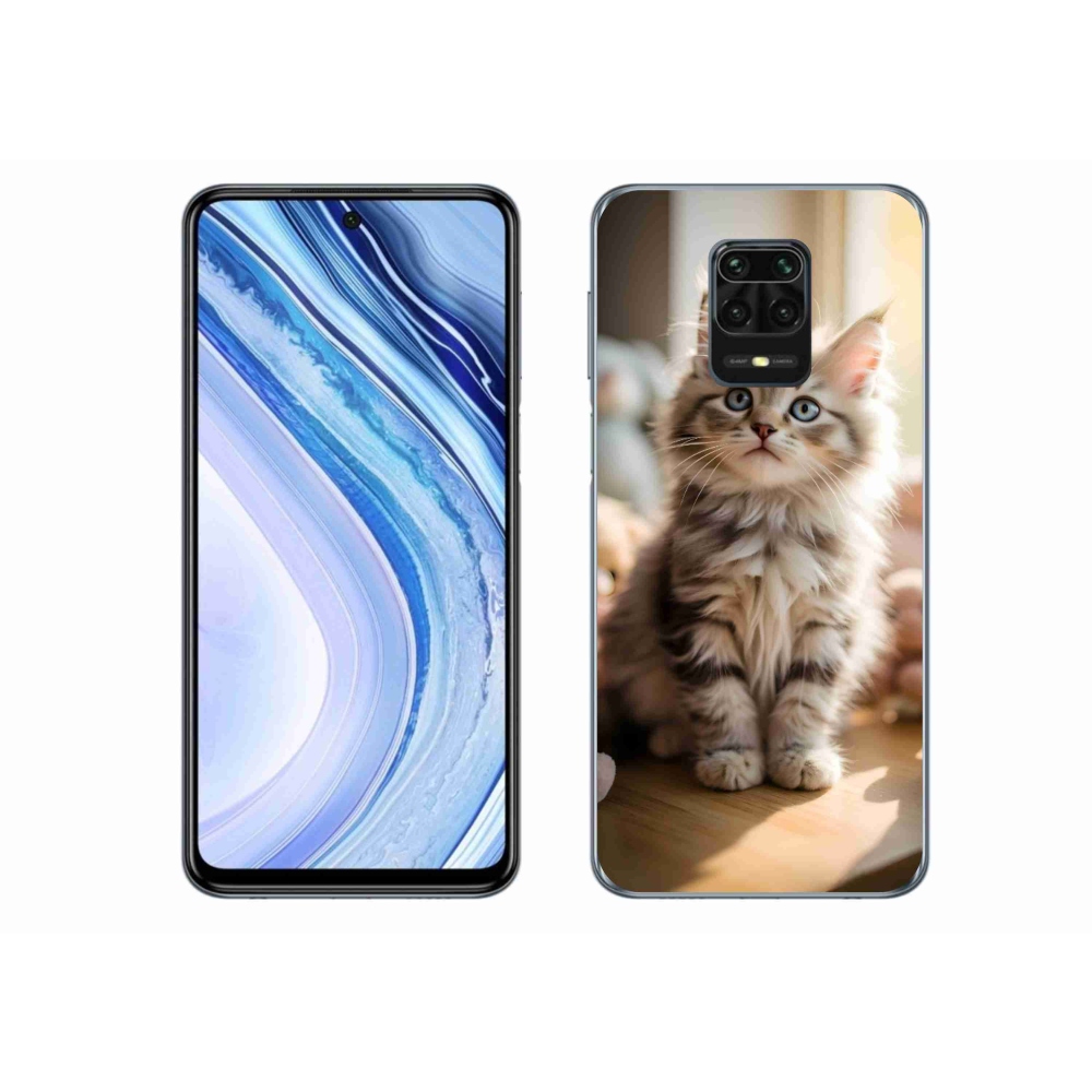 Gélový kryt mmCase na Xiaomi Redmi Note 9 Pro - roztomilé mačiatko 10