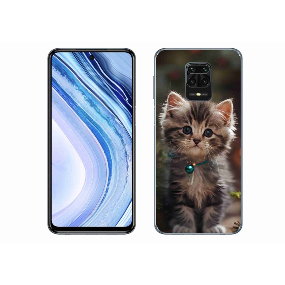 Gélový kryt mmCase na Xiaomi Redmi Note 9 Pro - roztomilé mačiatko 11