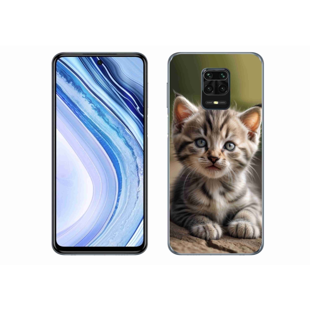 Gélový kryt mmCase na Xiaomi Redmi Note 9 Pro - roztomilé mačiatko 9